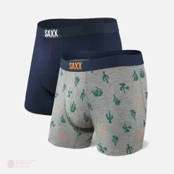 Saxx Vibe Boxers - Santa / Black (2 Pack) 10 Saxx Vibe Boxers - Santa / Black (2 Pack) -Hockey Shop saxx underwear saxx vibe boxers santa black 2 pack 14392571134018
