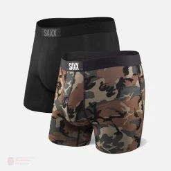 Saxx Vibe Boxers - Santa / Black (2 Pack) 11 Saxx Vibe Boxers - Santa / Black (2 Pack) -Hockey Shop saxx underwear saxx vibe boxers santa black 2 pack 14392576475202