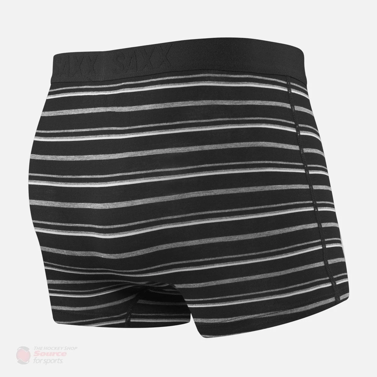 Saxx Vibe Boxers (Trunk Fit) - Black Coast Stripe 2 Saxx Vibe Boxers (Trunk Fit) - Black Coast Stripe - Image 2