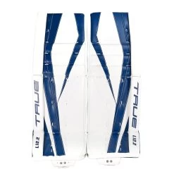 TRUE L12.2 Senior Goalie Leg Pads - Stock 21 TRUE L12.2 Senior Goalie Leg Pads - Stock -Hockey Shop true leg pads true l12 2 senior goalie leg pads stock white navy 34 2 29366784786498