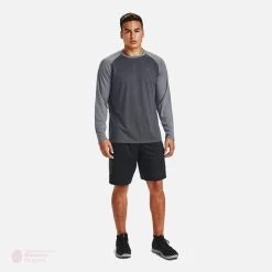 Under Armour Textured Longsleeve Mens Shirt -Hockey Shop under armour shirts under armour textured longsleeve mens shirt 14758820675650