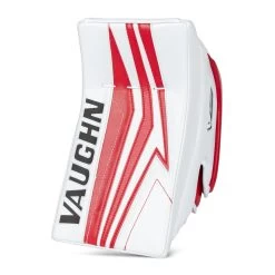 Vaughn Velocity V9 Intermediate Goalie Blocker -Hockey Shop vaughn blockers vaughn velocity v9 intermediate goalie blocker white red regular 28741237342274
