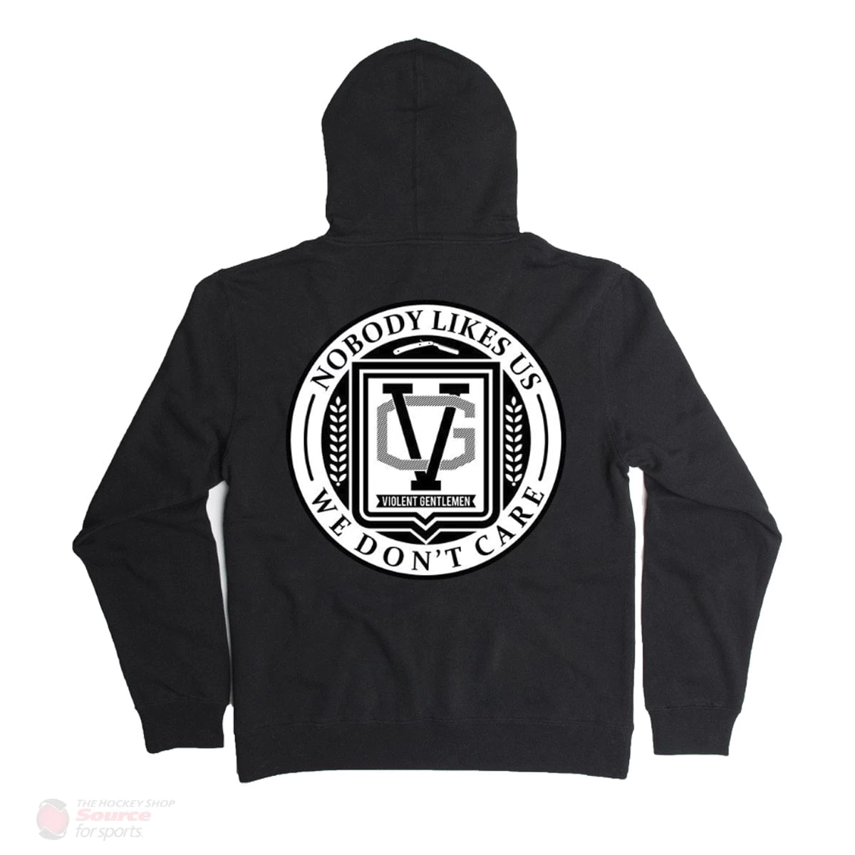 Violent Gentlemen Nobody Likes Us Full Zip Mens Hoodie 2 Violent Gentlemen Nobody Likes Us Full Zip Mens Hoodie - Image 2