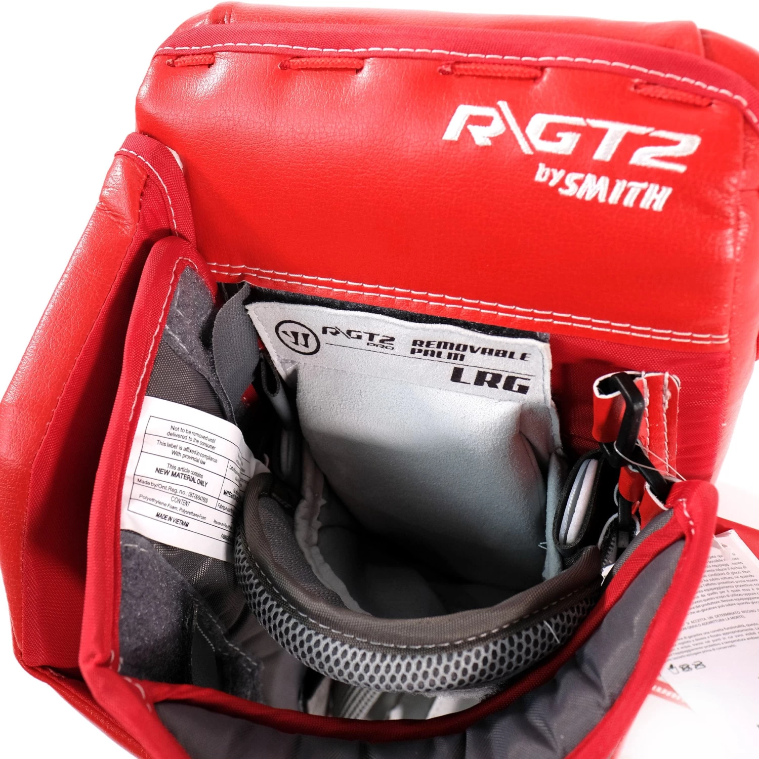 Warrior Ritual GT2 Pro Classic Senior Goalie Blocker 15 Warrior Ritual GT2 Pro Classic Senior Goalie Blocker - Image 15