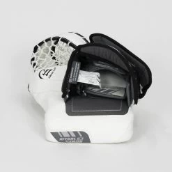 Warrior Ritual G3 Intermediate Goalie Catcher - Demo 9 Warrior Ritual G3 Intermediate Goalie Catcher - Demo -Hockey Shop warrior catchers demo warrior ritual g3 intermediate goalie catcher demo white full right 15202530558018