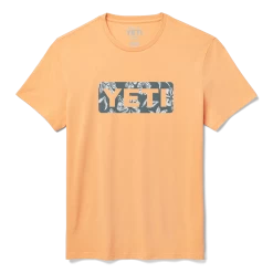 Yeti Floral Logo Badge Shortsleeve Shirt