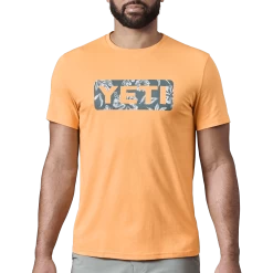 Yeti Floral Logo Badge Shortsleeve Shirt -Hockey Shop yeti shirts yeti floral logo badge shortsleeve shirt salmon s 30643929055298