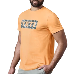 Yeti Floral Logo Badge Shortsleeve Shirt -Hockey Shop yeti shirts yeti floral logo badge shortsleeve shirt salmon s 30643936952386